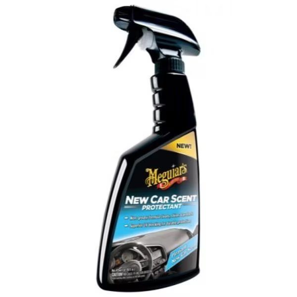 Use On Vinyl/ Rubber/ Plastic, New Car Scent, 16 Ounce Spray Bottle, Meguiars Wax, Mfr#: G4216